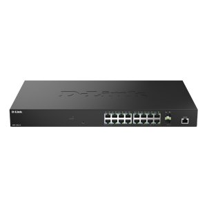 Switch gestionable l2+ d-link dms-1250-18/e 18p 16x2.5gb 2x10gb sfp+ metalico rack negro