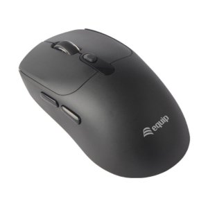 Mouse equip wireless 245123 1600dpi 6 botones dual mode color negro