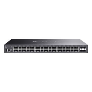 Switch gestionable l3 tp-link omada sg5452x 52p 48x1gb 4x10gb sfp+ app metalico rack negro