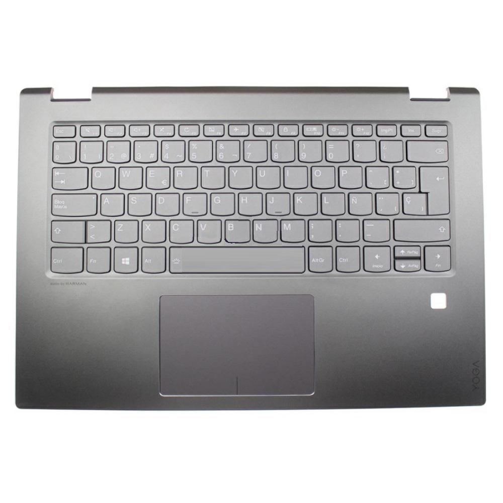 Top case + Teclado compatible para portátil LENOVO 520-14IKB Gris oscuro