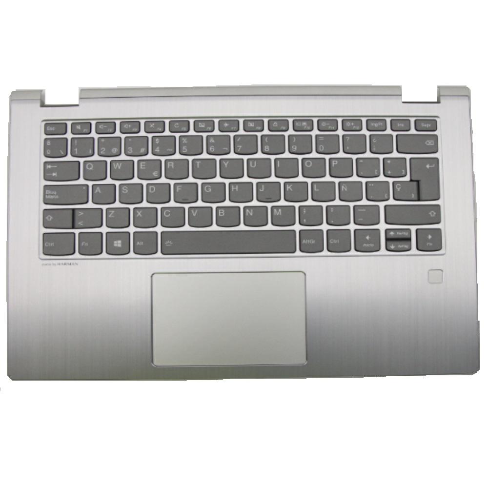 Top case + Teclado compatible para portátil LENOVO 530-14IKB Plata