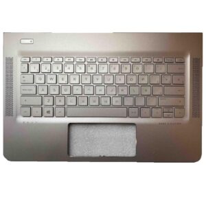 Top case + Teclado compatible para portátil HP 13-AB Plata
