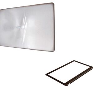 LCD Cover + Bezel compatible para portátil ASUS X540 Plata