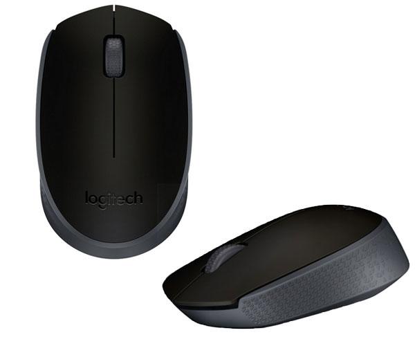 Mouse logitech wireless m171 black p/n:910-004424