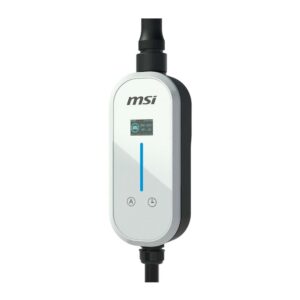 Cargador Coche Eléctrico MSI EVSE EZgo Blanco 11kW Trifásico 5m Cable / 9S6-C80311-001
