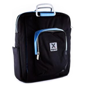 Maletin portatil Approx APPNBST15BBL / hasta 15.6 pulg./ Bandolera / Asa Ajustable / Negro-Turquesa