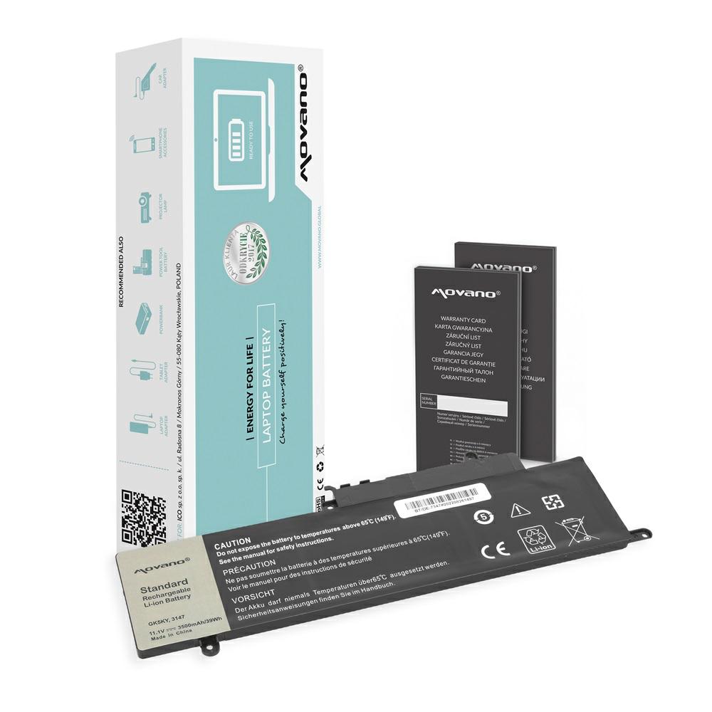 Batería compatible para portátil DELL Inspiron 13 7347 11.1v 3500 mAh Movano