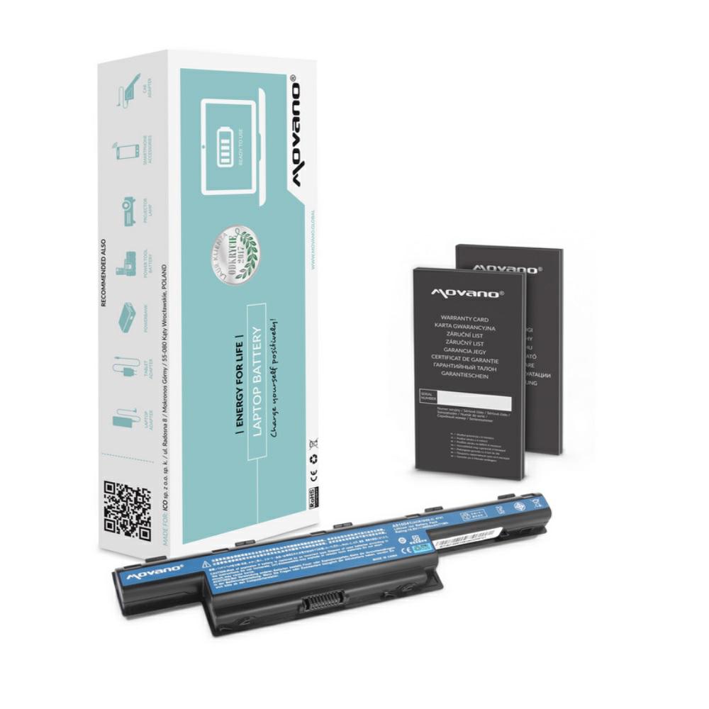 Batería compatible para portátil ACER AS10D51 10.8 6600 mAh Movano