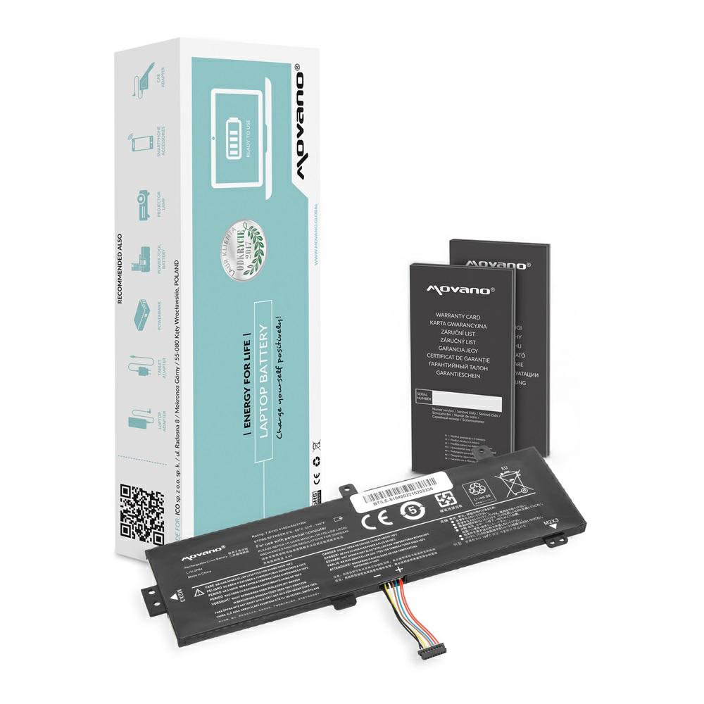 Batería compatible para portátil LENOVO L15C2PB3 7.6V 4100mAh Movano