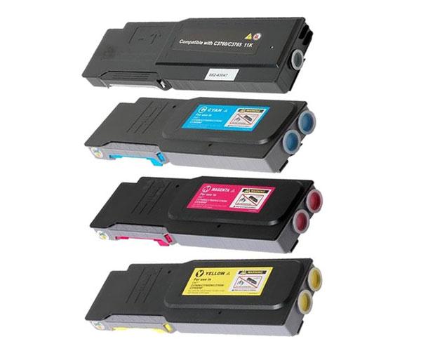 Toner genérico para DELL C3760 / C3765DNF Cian