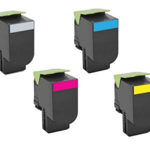 Toner genérico para LEXMARK  CX410 / CX510 Cian 3.000 Pag. 80C2HC0 / 802HC