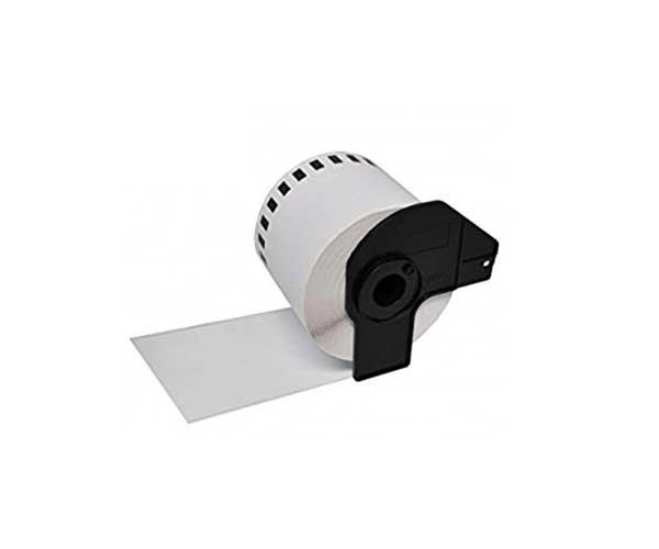 Etiquetas genéricas para BROTHER DK22225 Negro / Blanco