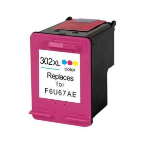 Tinta reciclada genérica para HP N302 XL Color f6u67ae