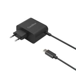 Cargador para portátil universal automático GAN 65W Type-C PD Colbox / QC 3.0 / 1.2m / Negro / COO-NB65-UC2