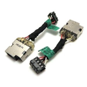 Dc-Jack compatible para portatil HP Pavilion 15-n series / 14-n / cable de 5.5 cm / 8 pin