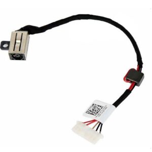 Dc-Jack para portatil Dell Vostro 15-3000 / Inspiron 15-5000 / Dc30100ud00 / 0kd4t9 / 030c53 / 12cm / 6 pines - 5 cables
