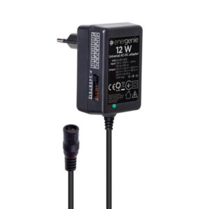 Cargador Universal Energie 12W / 3v/4.5v/5v/7.5v/9v/12v/ 1a / Monitor / Router / EG-MC-008