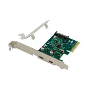 Tarjeta controladora Conceptronic Pci Express Type-C / 2 Puertos / Incluye soporte LP / EMRICK07G