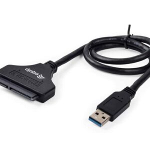 Cable adaptador USB 3.0 a Sata / SSD- HDD 2.5" / Equip Eq133471