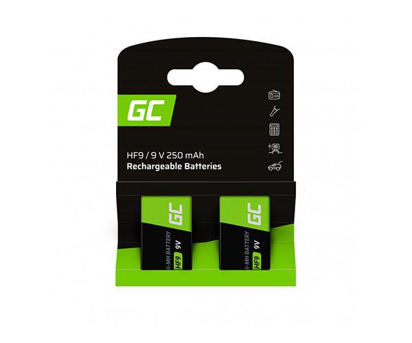 Pilas recargables Greencell HF9 250 mah (2 pcs) / GR18