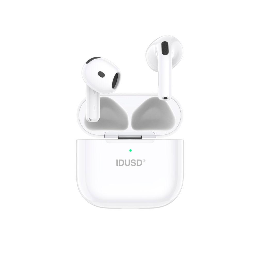 Auricular inalámbrico IDUSD ECO Lite 6H Music / TWS / Bt 5.3 / 300 mAh / Blanco / H105B