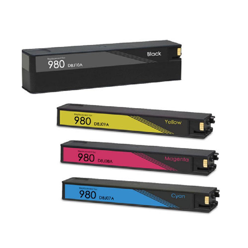Tinta genérica para HP N980 XL Cian D8J07A