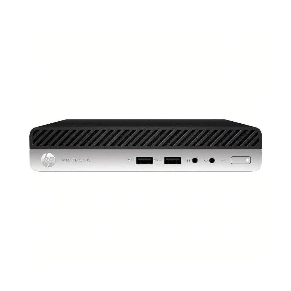 Ordenador Reacondicionado MINI HP ProDesk 400 G5 / i5-8TH / 8Gb / 256 Gb NVME / Win 11 Pro / Sin cable trebol / Sin VGA / Grado B No funciona RJ45