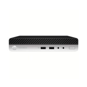 Ordenador Reacondicionado MINI HP ProDesk 400 G5 / i5-8TH / 8Gb / 256 Gb NVME / Win 11 Pro / Sin cable trebol / Grado A / Sin VGA
