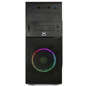 Caja ATX Gaming Droxio IRATI / Usb 3.0 / Lateral Metacrilato / Fan RGB 120mm