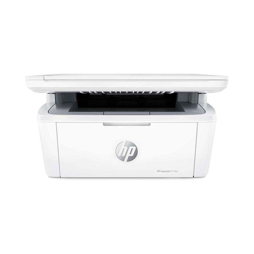 Multifuncion Laser Monocromo Hp M140w / Wifi / 20ppm / Blanca / W1420A