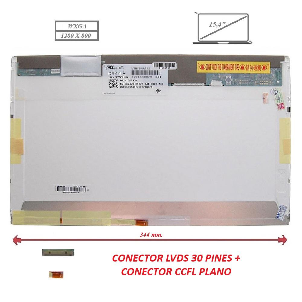 Pantalla compatible para portátil LCD 15.4" 30 Pines WXGA Flex CCL