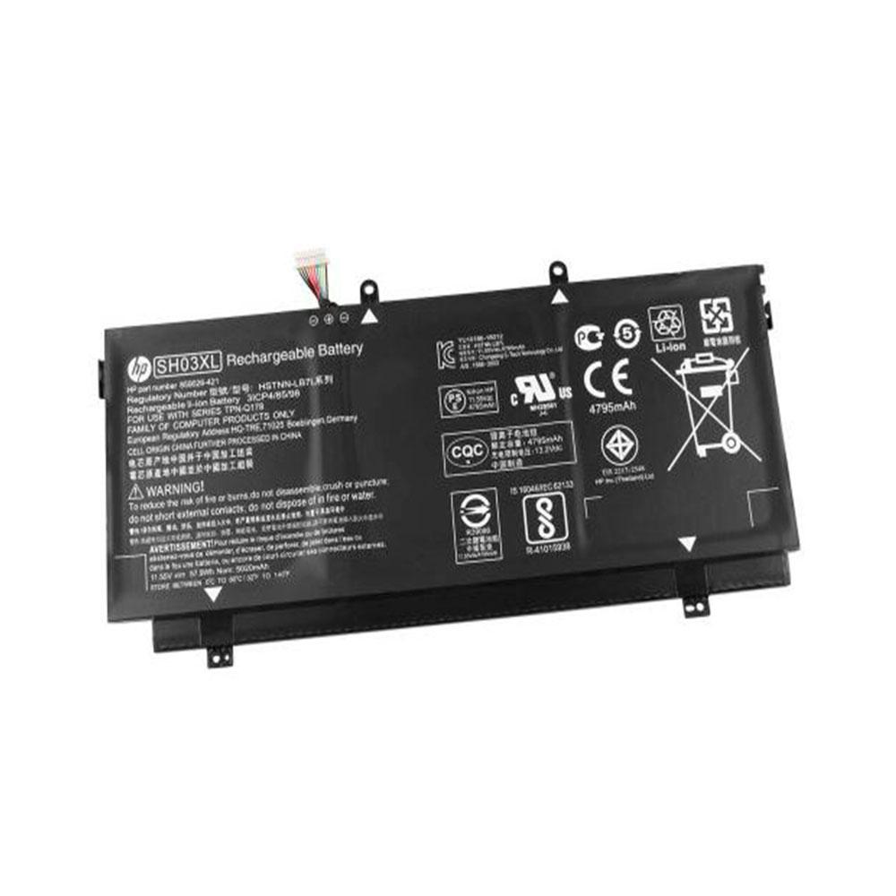 Batería compatible para portátil HP X360 13-AC 13-W 11.55V / 5020mAh / SH03XL / CONECTOR CORTO