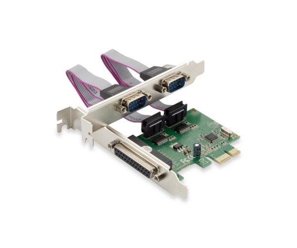 Controladora pcie conceptronic 1 puerto paralelo 2 puertos serie