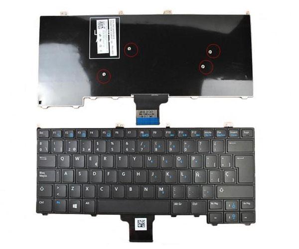 Teclado compatible para portátil DELL Latitude e7440 / e7420 / e7240
