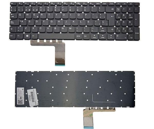 Teclado compatible para portátil LENOVO IdeaPad 110-15ibr / 110-15acl / 110-15ast / negro sin marco
