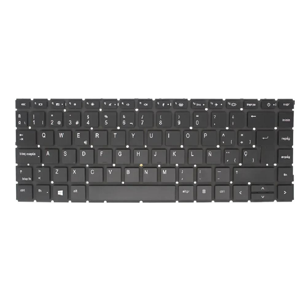 Teclado compatible para portátil HP Elitebook 640 G8 / Sin Marco
