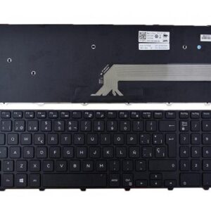 Teclado compatible para portátil DELL Inspiron 15-5000 series 5521 / 5542 / 5547 negro