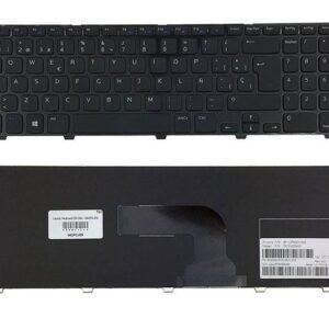 Teclado compatible para portátil DELL Inspiron 15r 3521 / 15r 5521 / negro / 04dfcjes