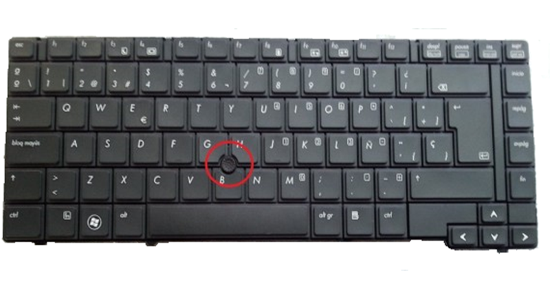 Teclado compatible para portátil HP Probook 6450b / 6455b