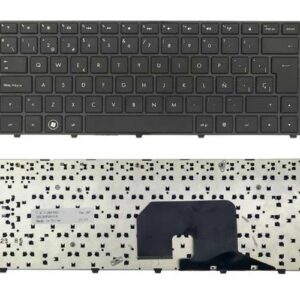 Teclado compatible para portátil HP dv6-3000 con marco negro