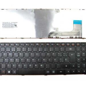 Teclado compatible para portátil LENOVO IdeaPad b50-10 / 100-15 / 100-15iby / frame negro / win 8