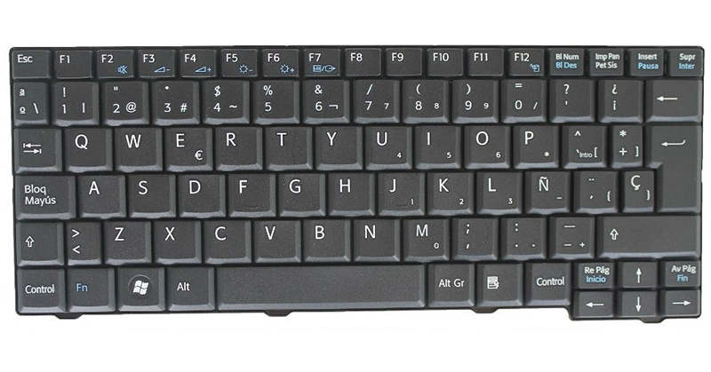 Teclado compatible para portátil SONY Vaio vpc-m vpcm120