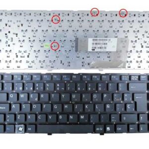Teclado compatible para portátil SONY vgn-nw series negro