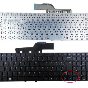 Teclado compatible para portátil SAMSUNG Np300 series 15.6 / Np300e / Np300e5a / Np300e5c / negro