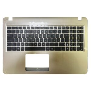 Top case + Teclado compatible para portátil ASUS A540 / X540 Dorado
