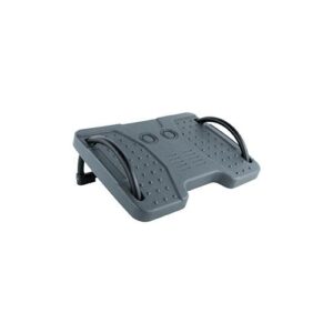 Reposapies Tooq / Ajustable en inclinación / Goma antideslizante / Gris / TQFR0601-G