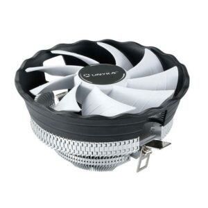 Ventilador Cpu Unykach Jotun DF120 / Base Aluminio / Perfil bajo / Fan 120mm / MultiSocket 1700 - Am4 / UK532022