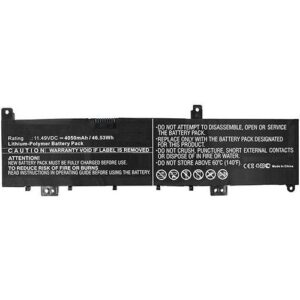 Batería compatible para portátil ASUS N580 / 11.49V / 4050 mAh